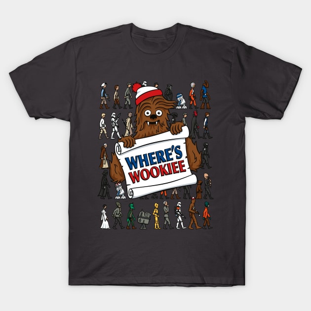 Where's Wookiee T-Shirt by DoodleDojo